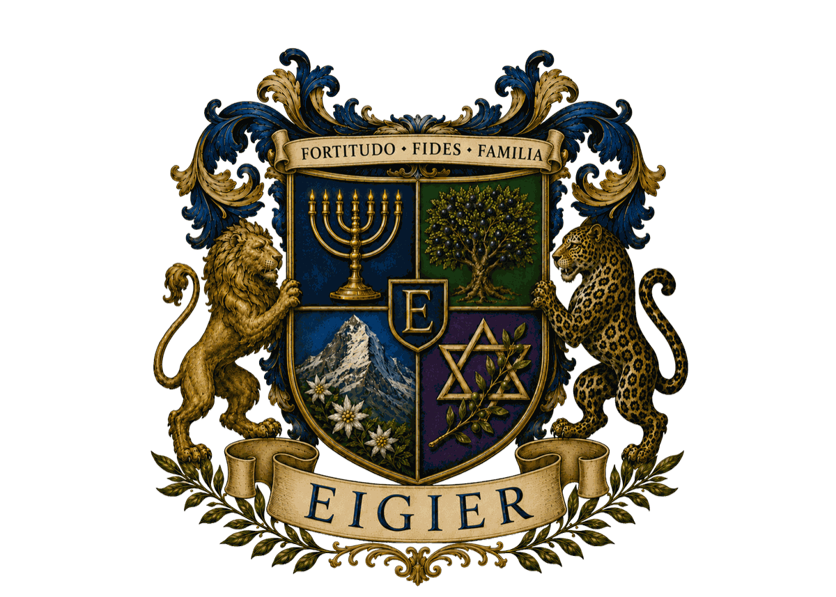 The coat of arms of the House of Eigier